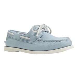 Sperry Women's Authentic Original 2 Eye Lace Up Boat Shoe Loafer Blue Size 8 1/2
